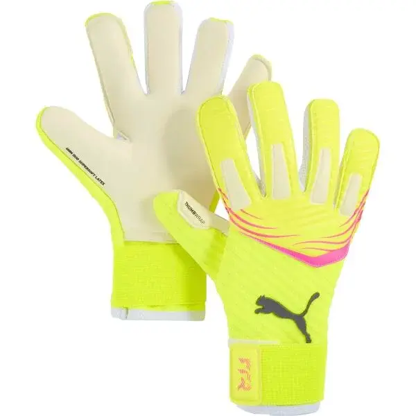 Puma FUTURE PRO HYBRID Pánske brankárske rukavice, žltá, veľkosť