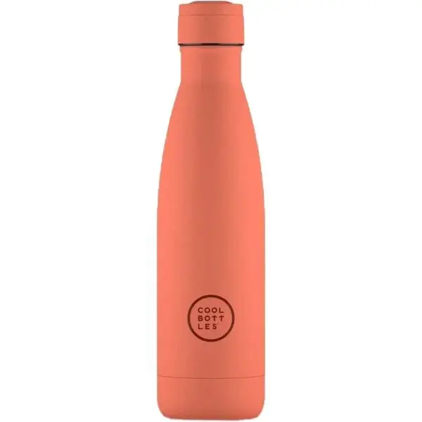 COOL BOTTLES TERMO 500 ML Termofľaša, lososová, veľkosť 500 ML
