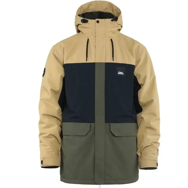 Horsefeathers CORDON II JACKET Pánska lyžiarska/snowboardová bunda, béžová, veľkosť