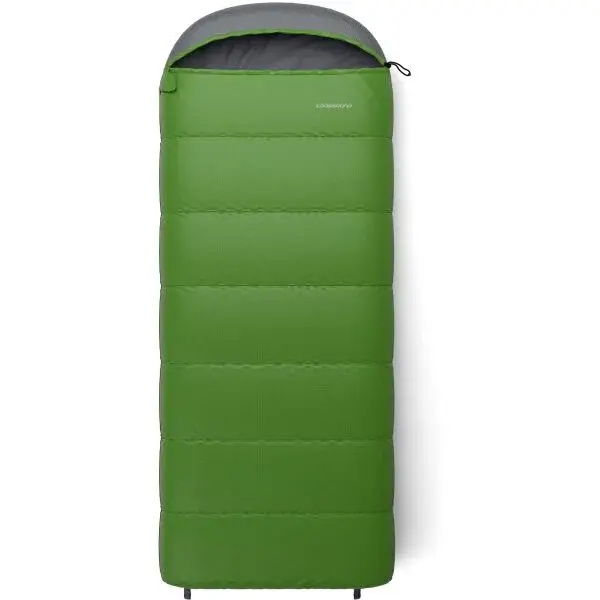 Crossroad KATMAI 200 Dekový spací vak, zelená, veľkosť 200 cm - ľavy zips
