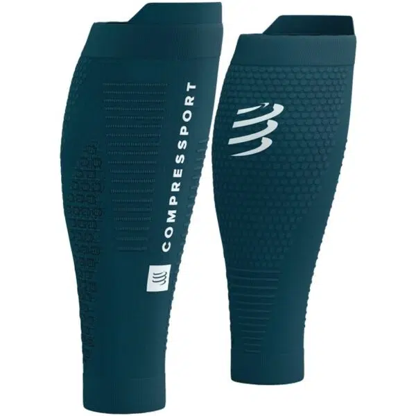 Compressport R2 3.0 Kompresné lýtkové návleky, modrá, veľkosť