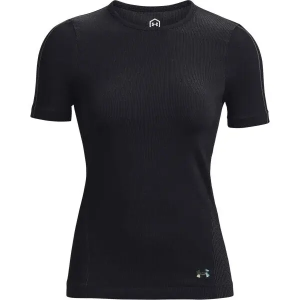 Under Armour RUSH SEAMLESS Dámske tričko, čierna, veľkosť M