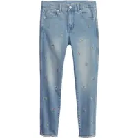 GAP HR PENCIL SLIM Dievčenské džínsy, svetlomodrá, veľkosť 12Y