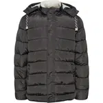 BLEND OUTERWEAR Pánska zimná bunda, tmavo sivá, veľkosť