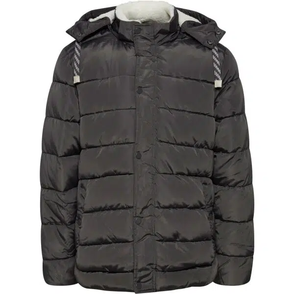 BLEND OUTERWEAR Pánska zimná bunda, tmavo sivá, veľkosť
