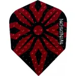 Windson ME NINJA PLAST 3 KS Letky na šípky, červená, veľkosť