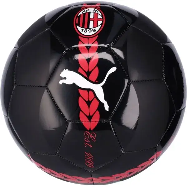 Puma AC MILAN PERMATCH BALL Futbalová lopta, čierna, veľkosť