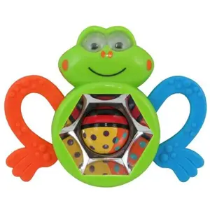 BABY MIX ŽABKA Detská hrkálka, mix, veľkosť