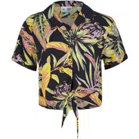 O'Neill CALI BEACH SHIRT Dámska košeľa s krátkym rukávom, mix, veľkosť