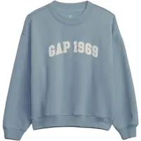 GAP FASHION LOGO Detská  mikina, svetlomodrá, veľkosť