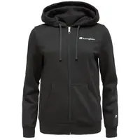 Champion HOODED FULL ZIP Dámska mikina, čierna, veľkosť