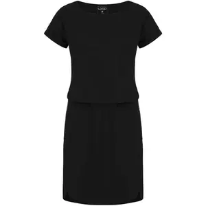 LOAP UBULINA Dámske šaty, čierna, veľkosť
