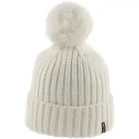Finmark WINTER HAT Zimná pletená čiapka, biela, veľkosť UNI