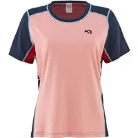 KARI TRAA SANNE HIKING TEE Športové  dámske tričko, ružová, veľkosť