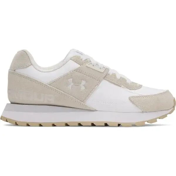 Under Armour ESSENTIAL RUNNER Pánska voľnočasová obuv, biela, veľkosť 40.5