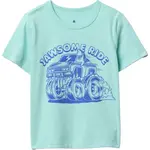 GAP GRAPHIC Chlapčenské tričko, svetlo zelená, veľkosť