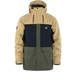 Horsefeathers CORDON II JACKET Pánska lyžiarska/snowboardová bunda, béžová, veľkosť