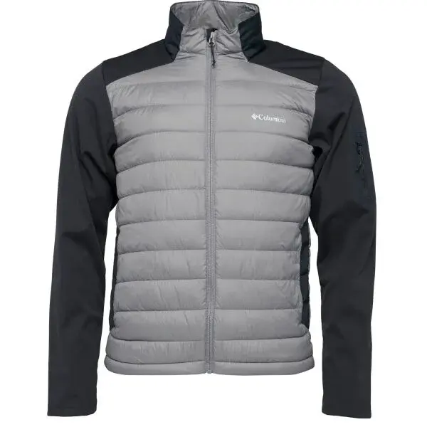 Columbia TECH HYBRID SOFTSHELL Softshellová bunda, sivá, veľkosť