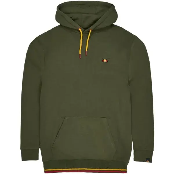 ELLESSE KODA OH HOODY Pánska mikina, khaki, veľkosť