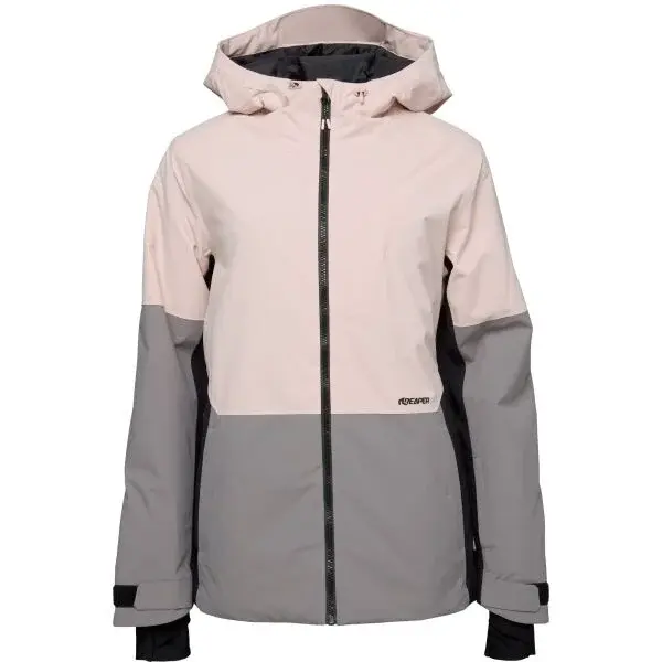Reaper SERPINA Dámska snowboardová bunda, ružová, veľkosť