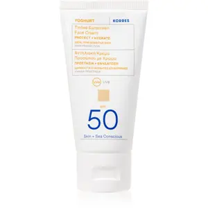 Korres Yoghurt Tinted Sunscreen tónovací opalovací krém SPF 50 50 ml