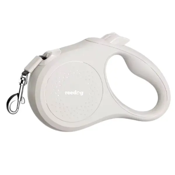 Reedog Senza Basic samonavíjecí vodítko M 25kg/ 5 m páska / pastelové bílé | P57915