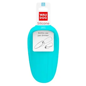 WAUDOG Silikon Nástavec na lahev modrý 65x90 mm