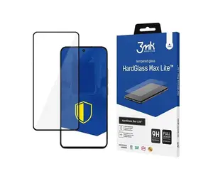 Tvrzené sklo 3mk HardGlass Max Lite pro Apple iPhone 16e / 17e, bílá