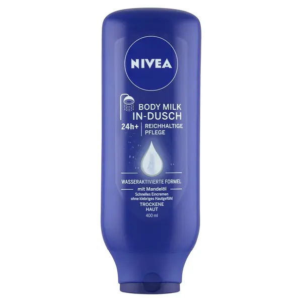 Nivea Výživné tělové mléko do sprchy pro suchou pokožku 400 ml