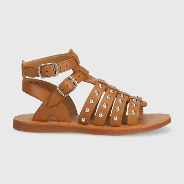 Dětské kožené sandály Pom D'api