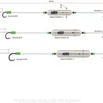 Madcat sumcový návazec adjusta basic river rigs "live bait"-velikost l