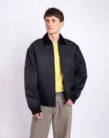 Carhartt WIP Santa Fe Alumni Jacket Black/Scarlet XL