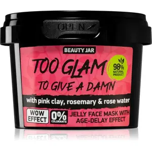 Beauty Jar Too Glam To Give A Damn gelová maska proti prvním známkám stárnutí pleti 120 g