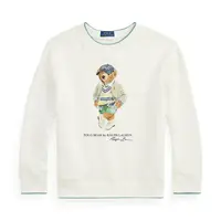 Mikina Polo Ralph Lauren bílá barva, hladká, 323971483001