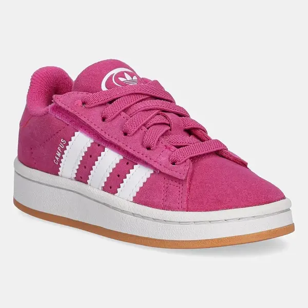 Dětské tenisky adidas Originals CAMPUS 00s růžová barva, JS3853