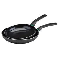 Chefkoch+Fackelmann SADA PÁNVÍ, vrstva z keramiky, 2dílné, 24+28 cm