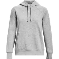 Under Armour RIVAL FLEECE HOODIE Dámská mikina, šedá, velikost M