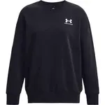 Under Armour ESSENTIAL FLC OS CREW Dámská mikina, černá, velikost M