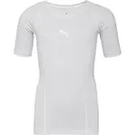 Puma LIGA BASELAYER TEE Chlapecké funkční triko, bílá, velikost