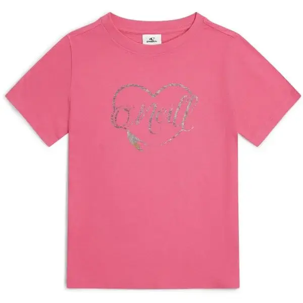 O'Neill ESSENTIALS Dívčí tričko, růžová, velikost