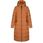 LOAP TARVISIA Dámský kabát, oranžová, velikost