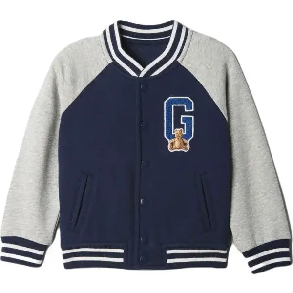 GAP BABY Dětská bunda, tmavě modrá, velikost 4Y