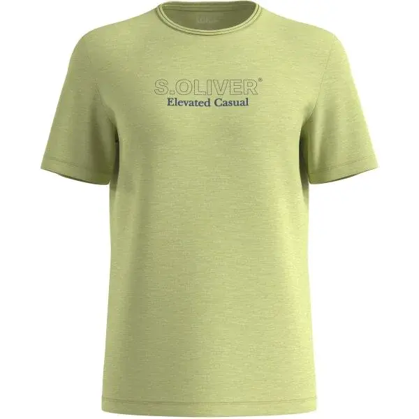 s.Oliver T-SHIRT Pánské tričko, světle zelená, velikost XXXL