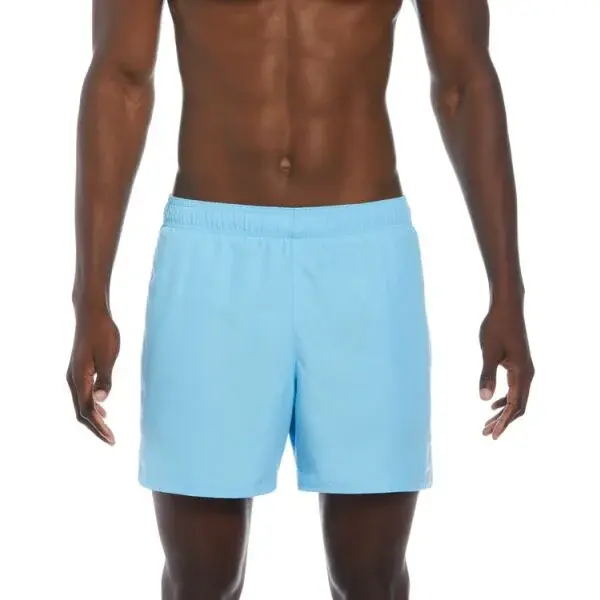 Nike ESSENTIAL 5 Pánské plavecké šortky, světle modrá, velikost