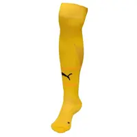 Puma TEAMFINAL SOCKS Pánské fotbalové štulpny, žlutá, velikost 39-42