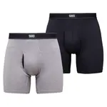 SAXX DAYTRIPPER COMFORT 2PK Pánské boxerky, černá, velikost