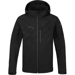 Hannah REGAN Pánská softshellová bunda, černá, velikost