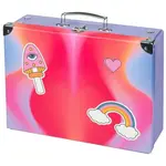 BAAGL HIPPIE Skládací školní kufřík, fialová, velikost