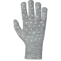 Lewro FAYE Dětské pletené rukavice, šedá, velikost 4-7Y