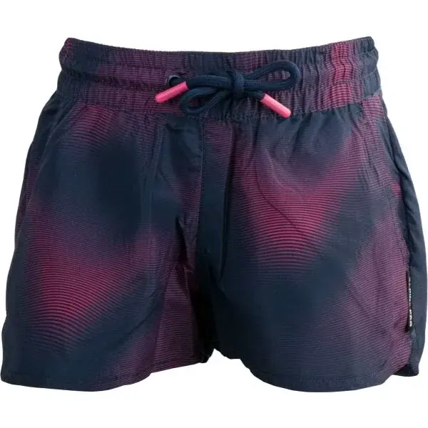 ALPINE PRO POVESO Dívčí kraťasy, tmavě modrá, velikost 140-146